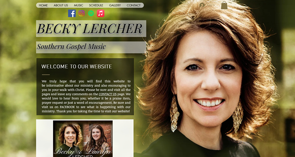 Becky Lercher Website
